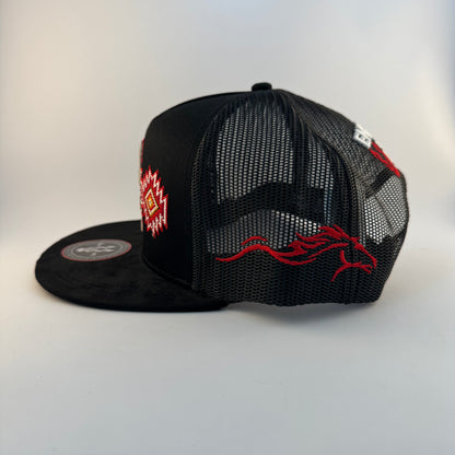 Horizonte Azteca Rojo Malla