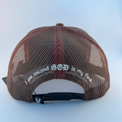 Dios por Delante Marron